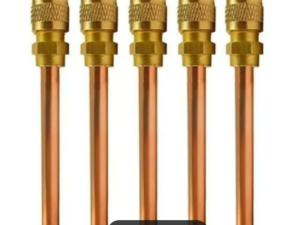 UNIAO COM VALVULA SCHRADER 1/4´´-50MM(10 UNIDADES)