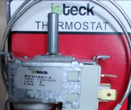 TERMOSTATO CONSUL-RCV1601-C/CHAVE-SEMI AUT.A.C.