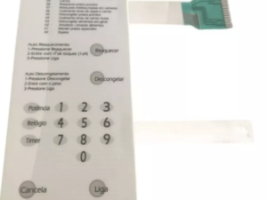 MEMBRANA BRASTEMP BMP42 PRETO COM DOURAR