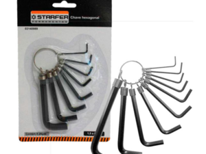 JOGO CHAVE ALLEN STARFER 1,5 A 8MM