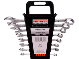 JOGO CHAVE COMBINADA-6 A 17-STARFER