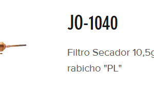 FILTRO FAUSTAO COM RABICHO 1 POLEGADA/FAUSTAO