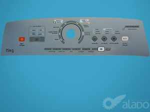 PAINEL BRASTEMP BWH/BWN 15KG-PRATA(W10640425)