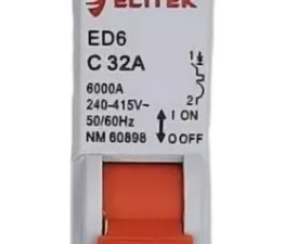 DISJUNTOR MONOPOLAR 32A CURVA C 4KA