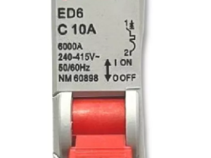 DISJUNTOR MONOPOLAR 10A CURVA C 4KA