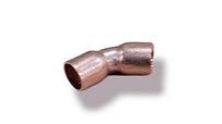 CURVA DE COBRE 45 GRAUS 1/4´´-PAREDE 0,50MM