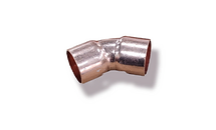 CURVA DE COBRE 45 GRAUS 3/4´´-PAREDE 0,79MM