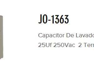 CAPACITOR 25 MFX250V-TRABALHO