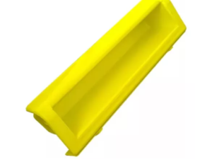 PUXADOR METALFRIO PORTA CEGA AMARELO