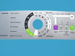 PAINEL CONSUL VWE13A/B-BRANCA/PRATA-NIVEL FACIL