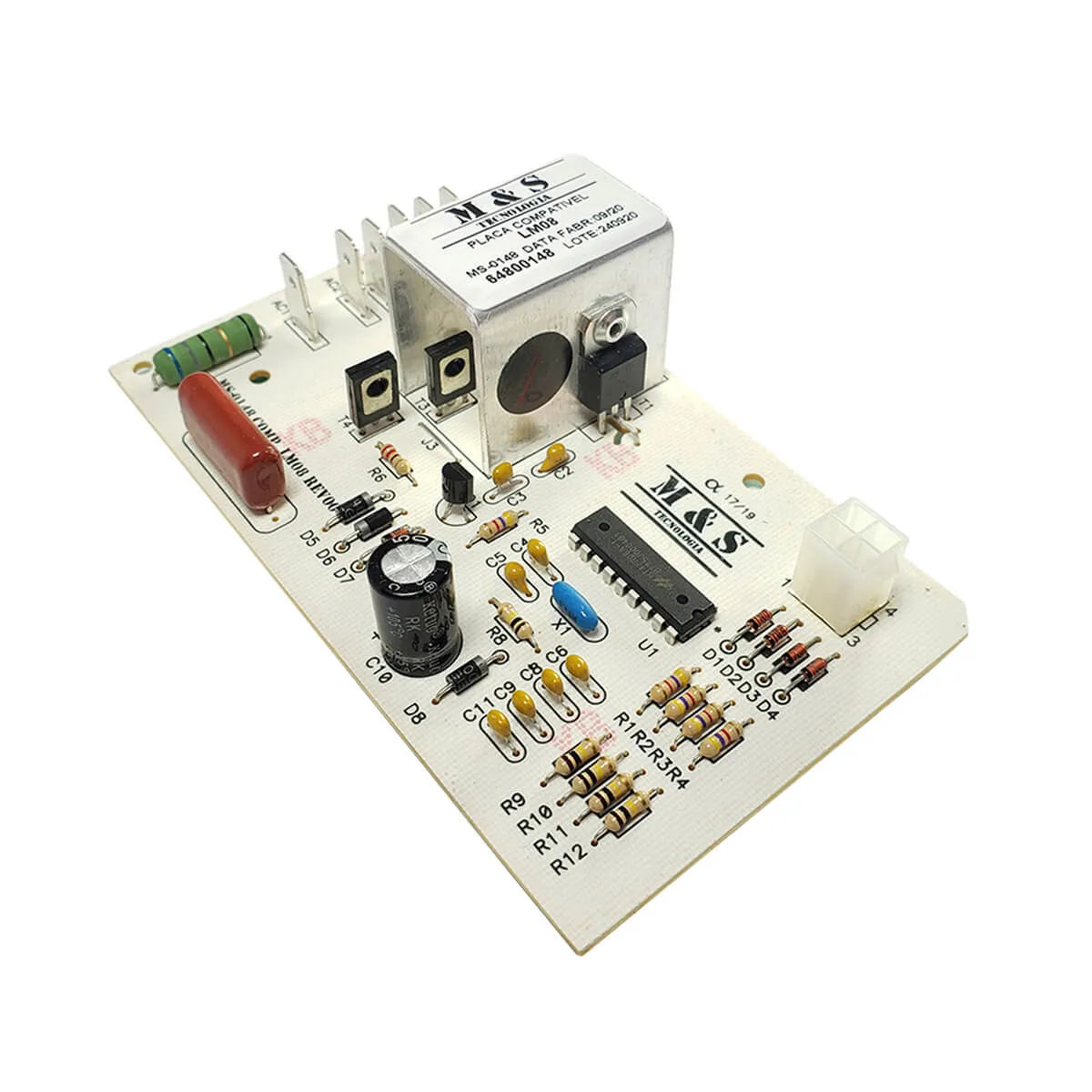 CONTROLE ELECTROLUX LM08-COMPATIVEL-ALADO/MS-BIV.