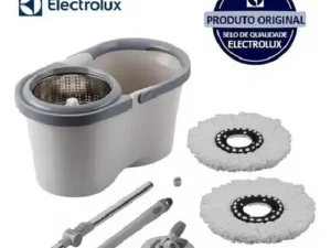 MOP GIRATÓRIO ELECTROLUX-CESTO INOX+REFIL EXTRA