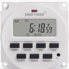 TIMER DIGITAL PROGRAMAVEL SWITCH-110 VOLTS-TM618-1
