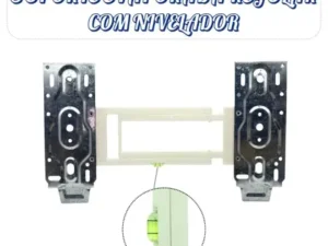 SUPORTE EVAPORADORA A.C.-REGULAVEL COM NIVEL